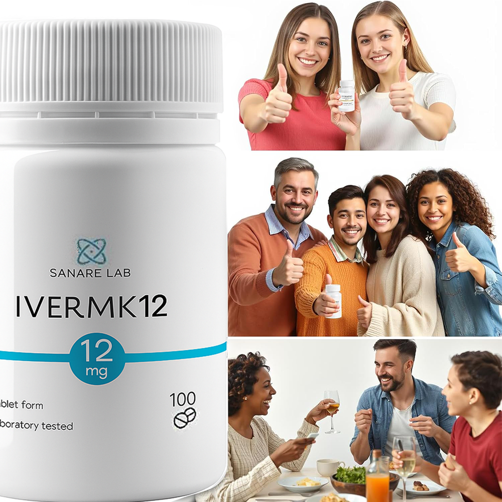 IVERMK 12 mg 100 Tablets