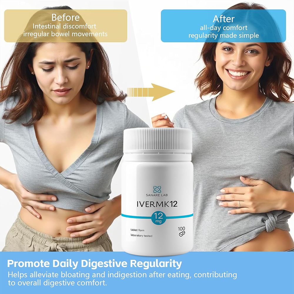 IVERMK 12 mg 100 Tablets